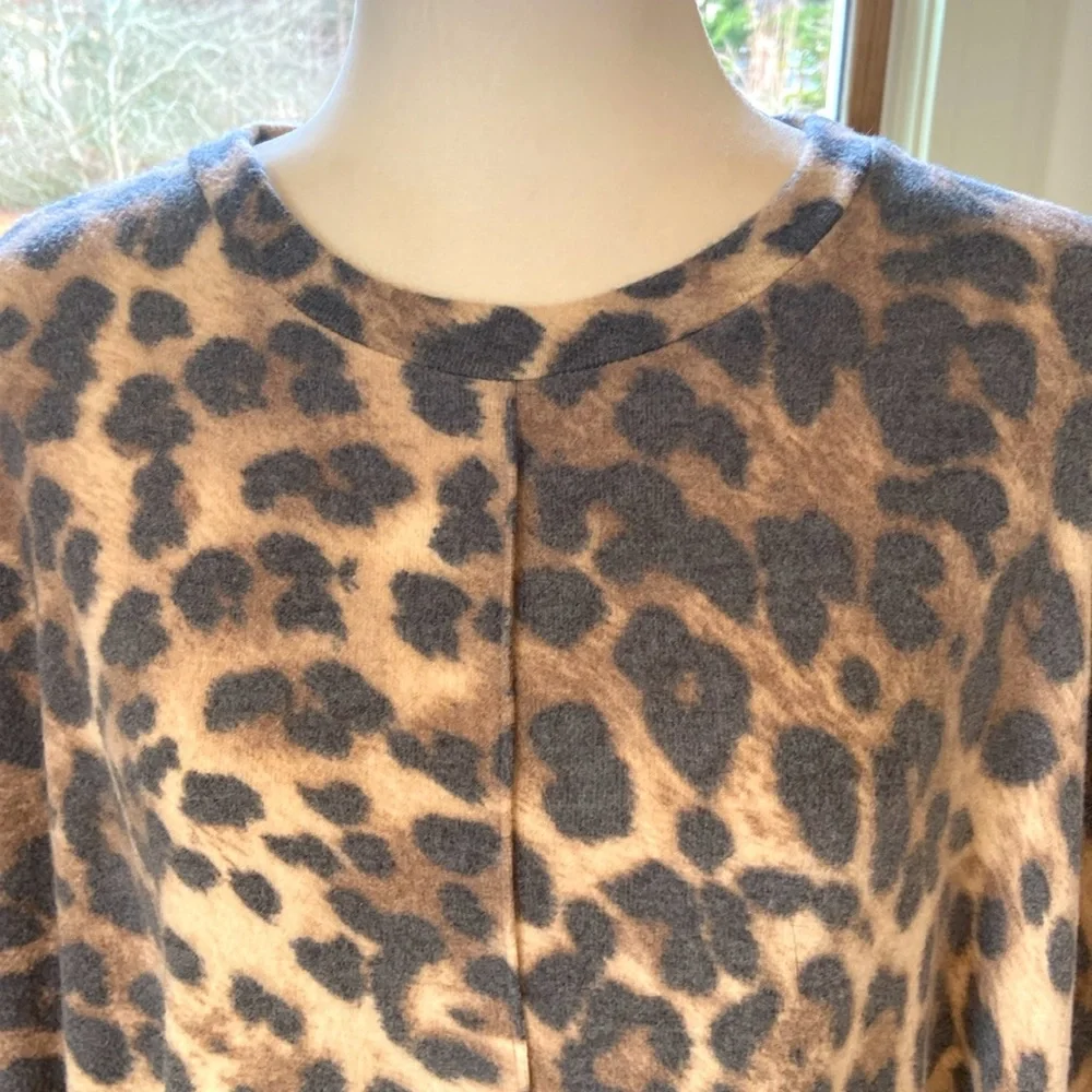 Dress Up animal print poncho! Size large!! - Picture 4 of 10